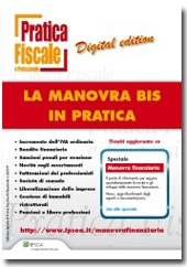 eBook - La Manovra Bis in pratica 