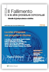 eBook - La crisi d'impresa nel progetto di riforma 