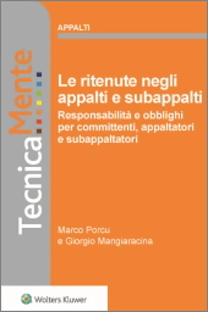eBook - Le ritenute negli appalti e subappalti  