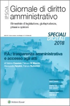 eBook - P.A.: trasparenza amministrativa e accesso agli atti 