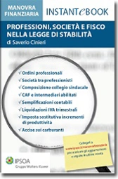eBook - Professioni, Società e Fisco nella Legge di stabilità 