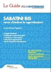 eBook - Sabatini bis. Come chiedere le agevolazioni 