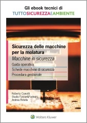 eBook - Sicurezza delle macchine per la molatura. Macchine in sicurezza 