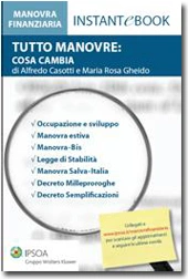 eBook - Tutto Manovre: cosa cambia 