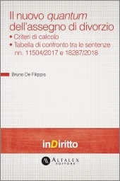 ebook - Il nuovo quantum dell'assegno di divorzio 