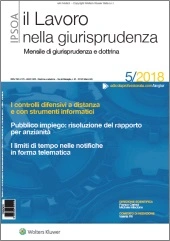 il Lavoro nella giurisprudenza 