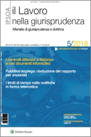 il Lavoro nella giurisprudenza 